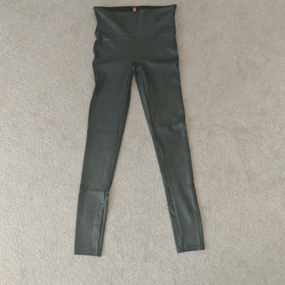 Spanx faux leather leggings